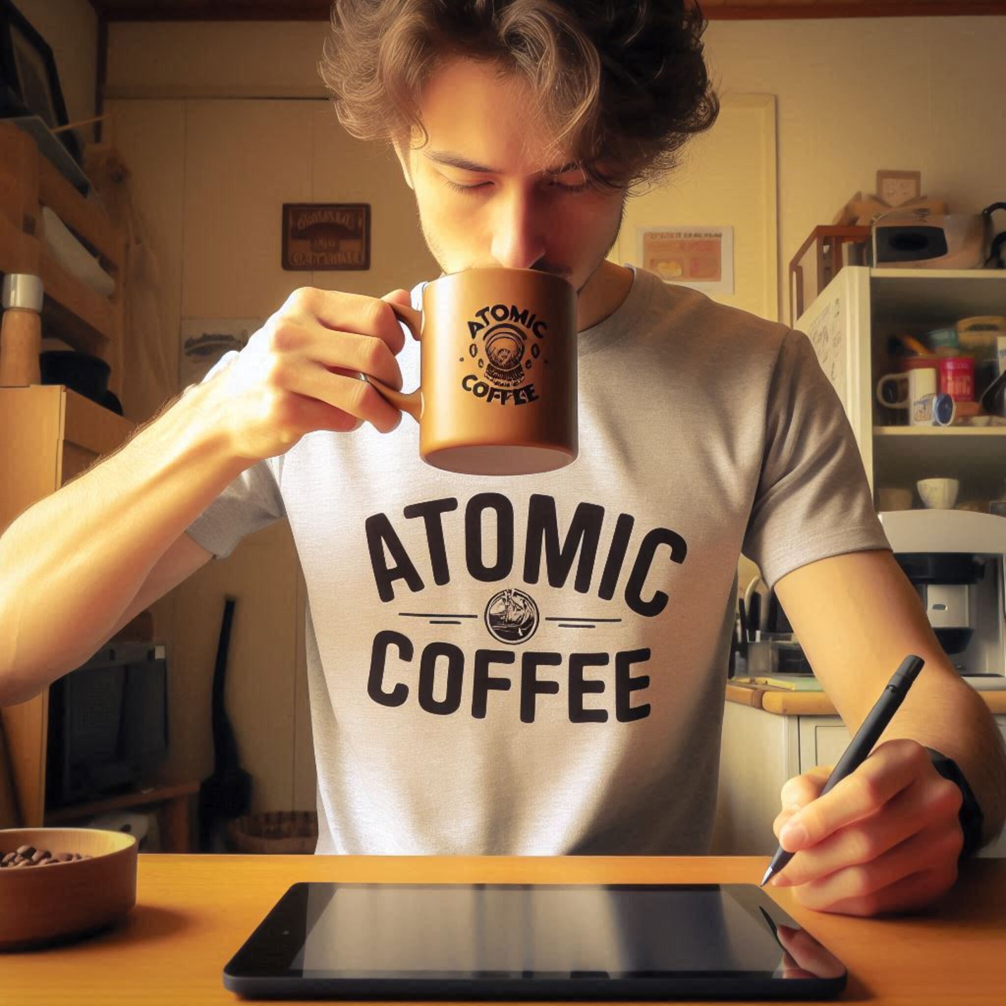 Atomic coffee Beans